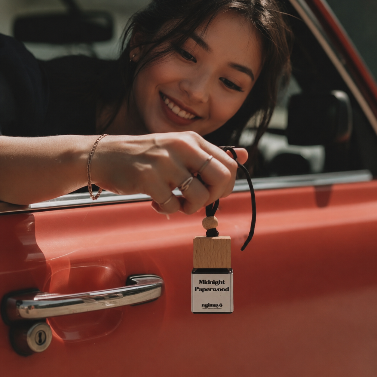 Midnight Paperwood Car Diffuser