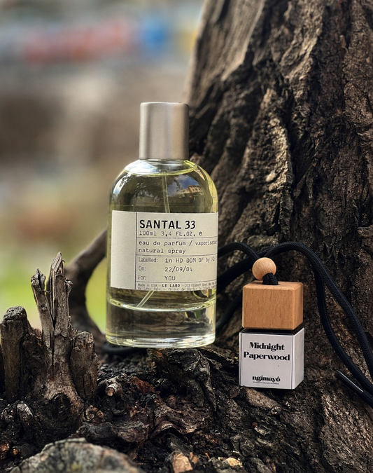 Midnight Paperwood Car Diffuser